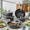 10-pc, Hard Anodized Nonstick Cookware Set