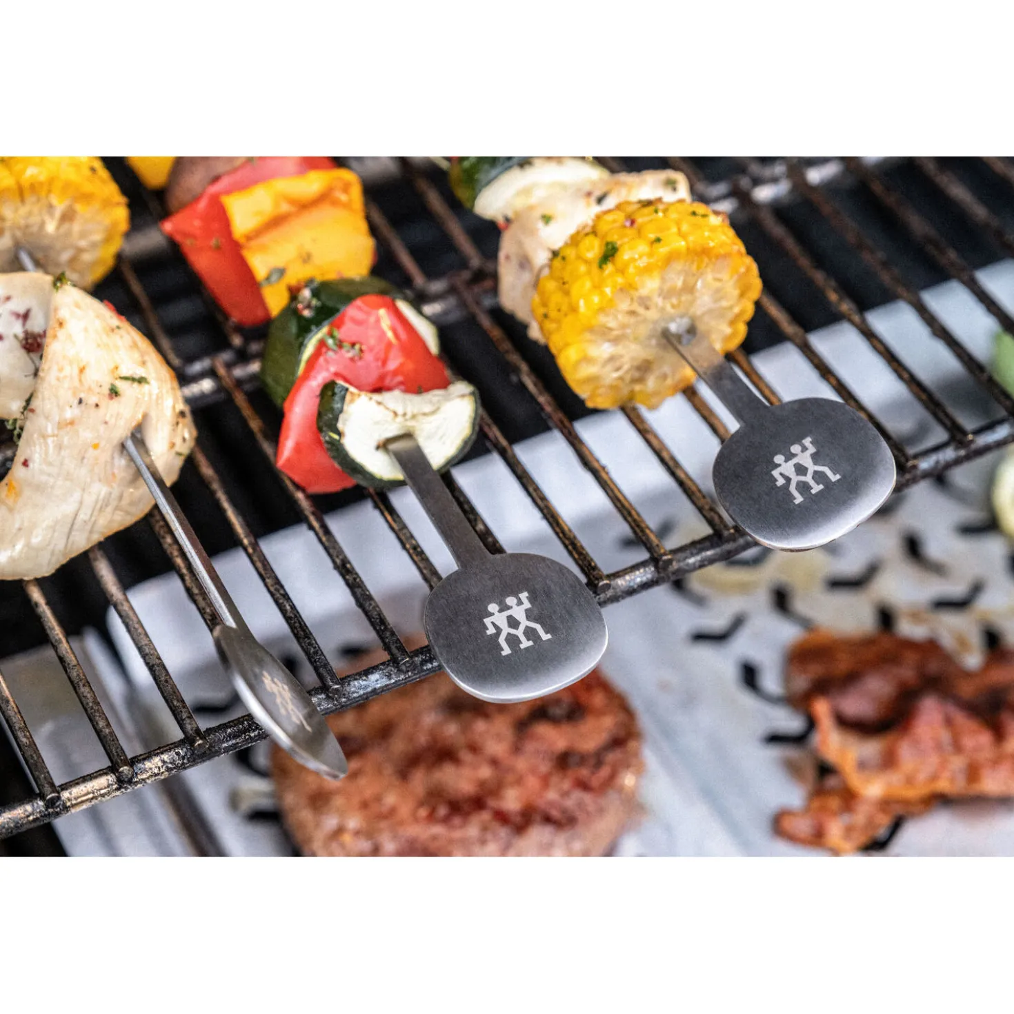 6-pc Kabob Set, Stainless Steel