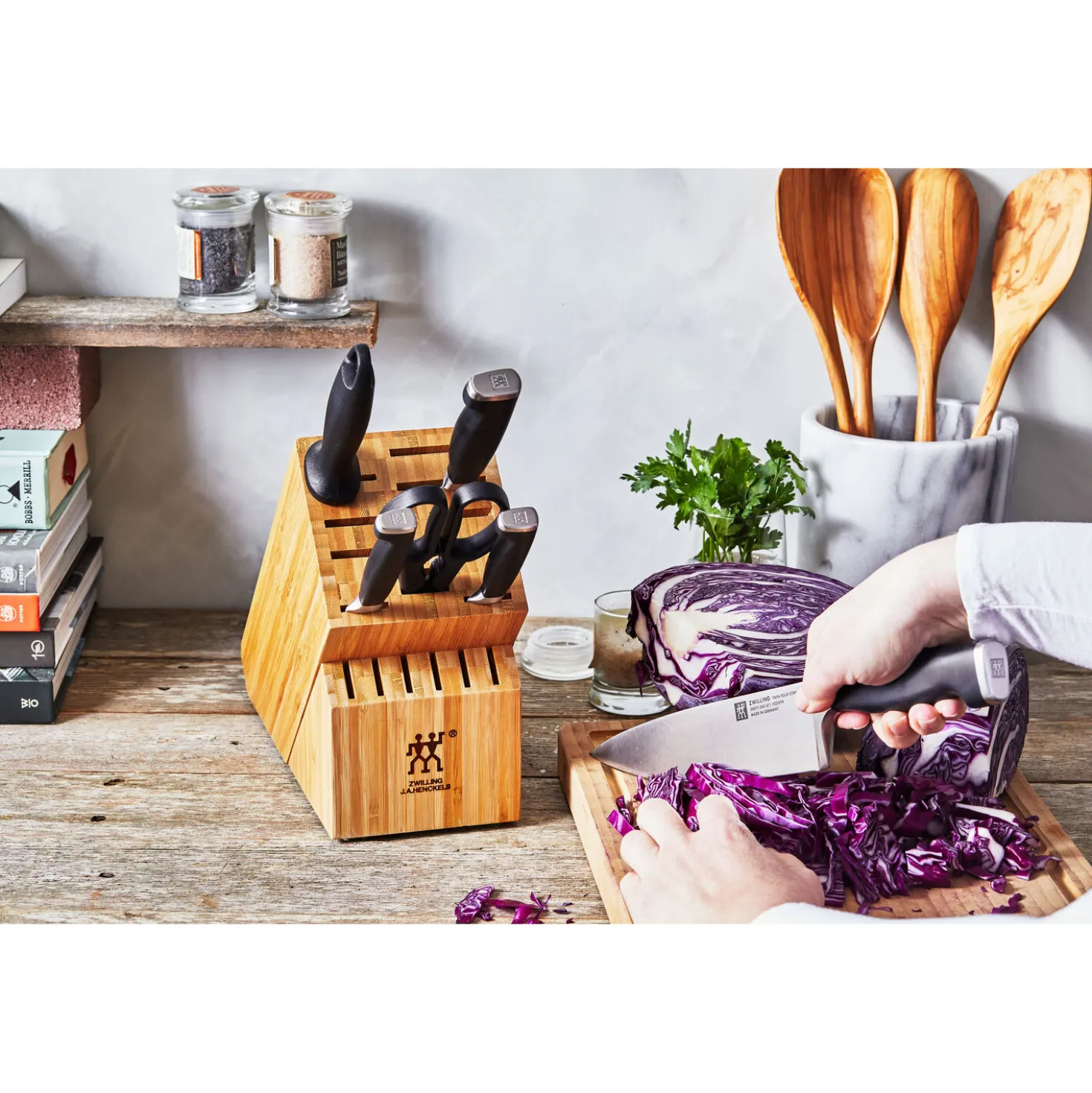 7-pc, Knife block set