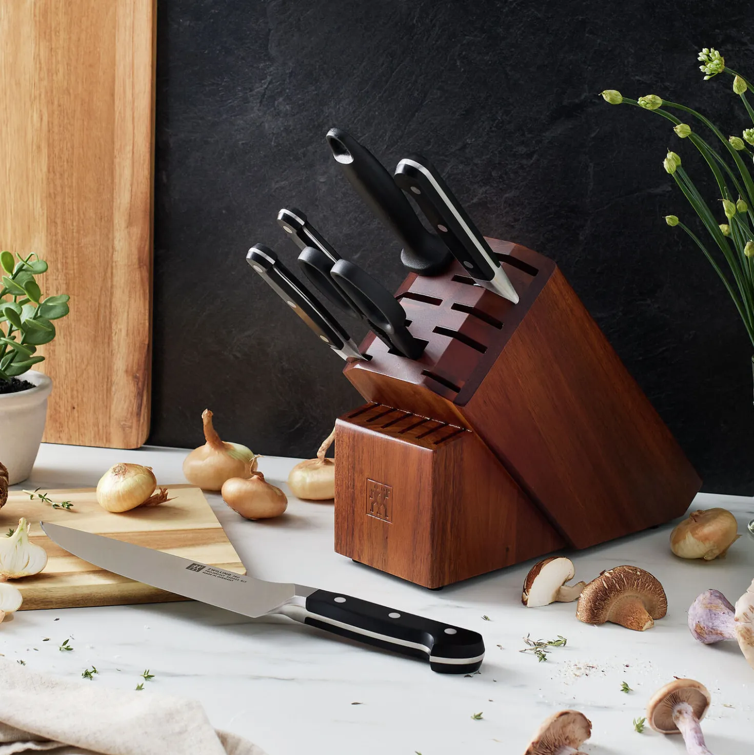 7-pc, Knife block set