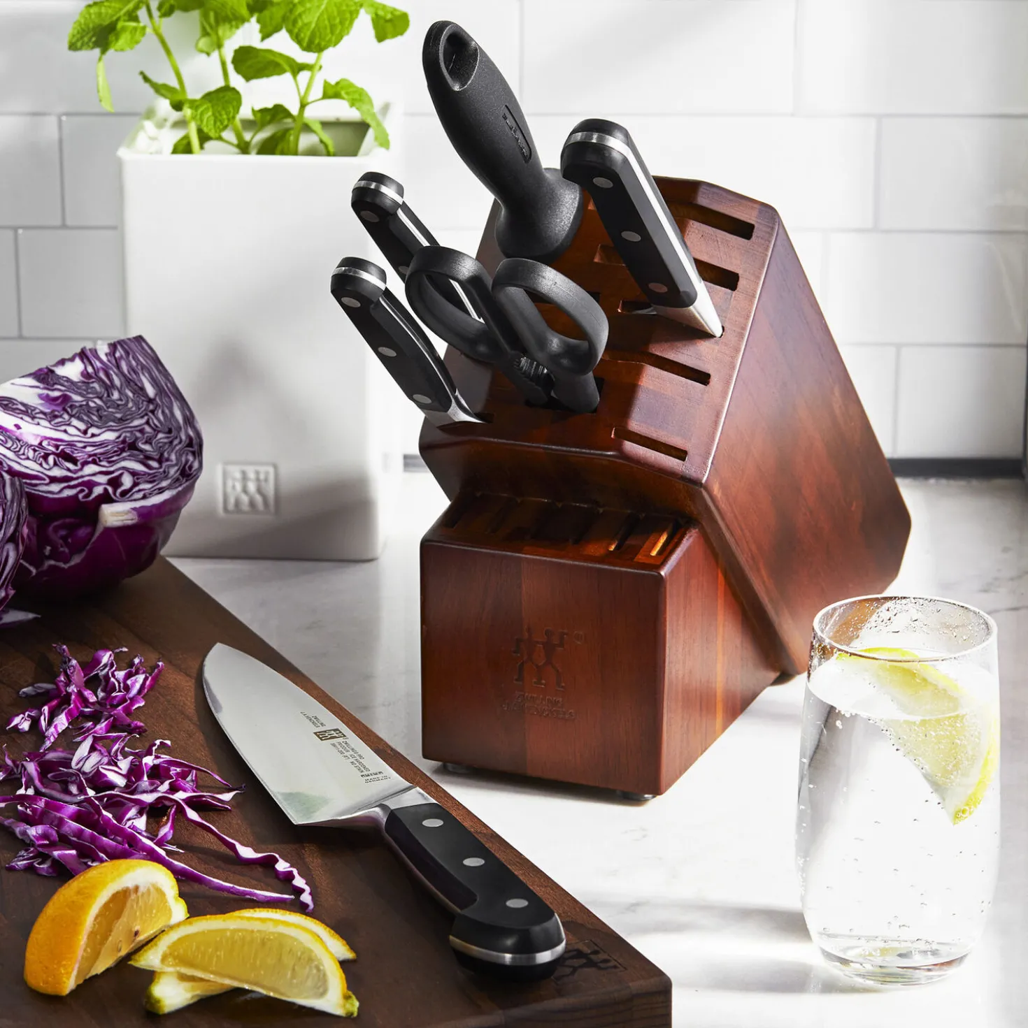7-pc, Knife block set