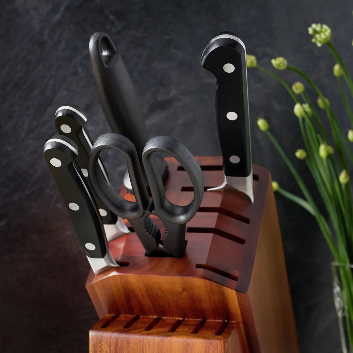7-pc, Knife block set