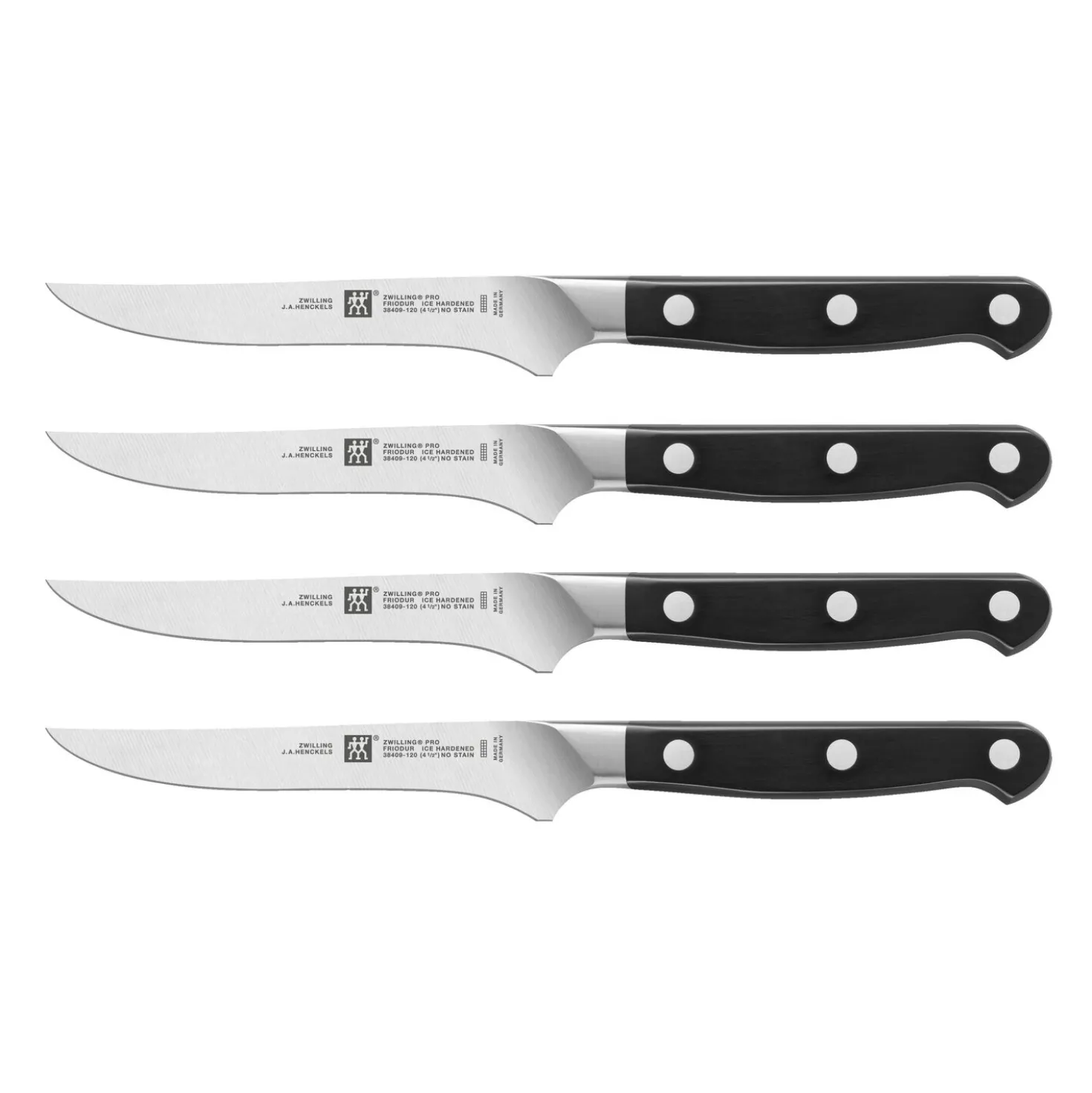 12-pc, Knife block set, brown
