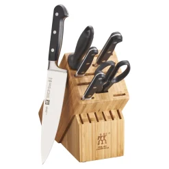 7-pc, Knife block set, natural