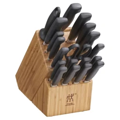 20-pc, Knife block set, natural
