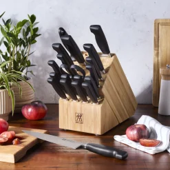 20-pc, Knife block set, natural