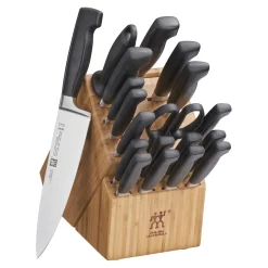 20-pc, Knife block set, natural