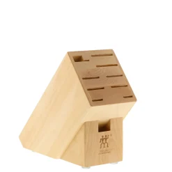 7-pc, Knife block set, natural