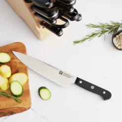 10-pc, Knife block set, natural