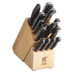 14-pc, Knife block set, natural