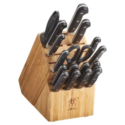 18-pc, Knife block set, natural
