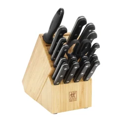 18-pc, Knife block set, natural