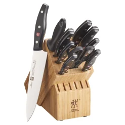 11-pc, Knife block set, natural