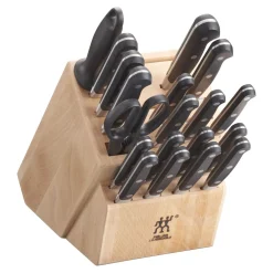 20-pc, Knife block set, natural