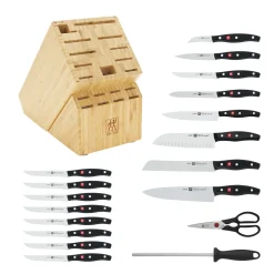 19-pc, Knife Block Set, natural