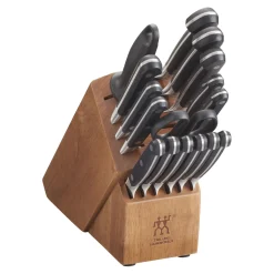17-pc, Knife block set, natural