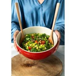 2-pc, Large Mixing Bowl Set, cherry