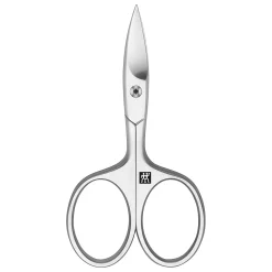5-pc, Leather Manicure Pedicure Set With Nail Scissors, Brown