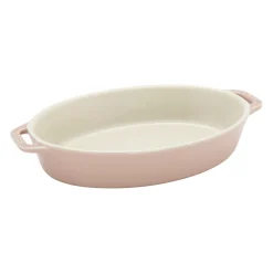 4-pc, Macaron Mixed Baking Dish Set, light pink