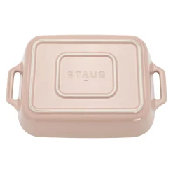 4-pc, Macaron Mixed Baking Dish Set, light pink