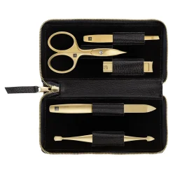 5-pc, Manicure Pedicure Set With Compact Nail Clippers