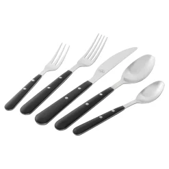 20-pc, Matte, Flatware Set, Black Matte