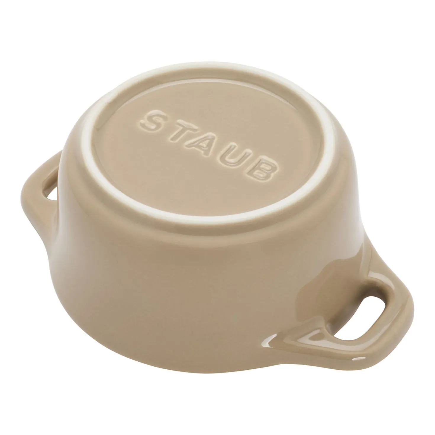 3-pc, Mini Round Dutch Oven Set, sesame