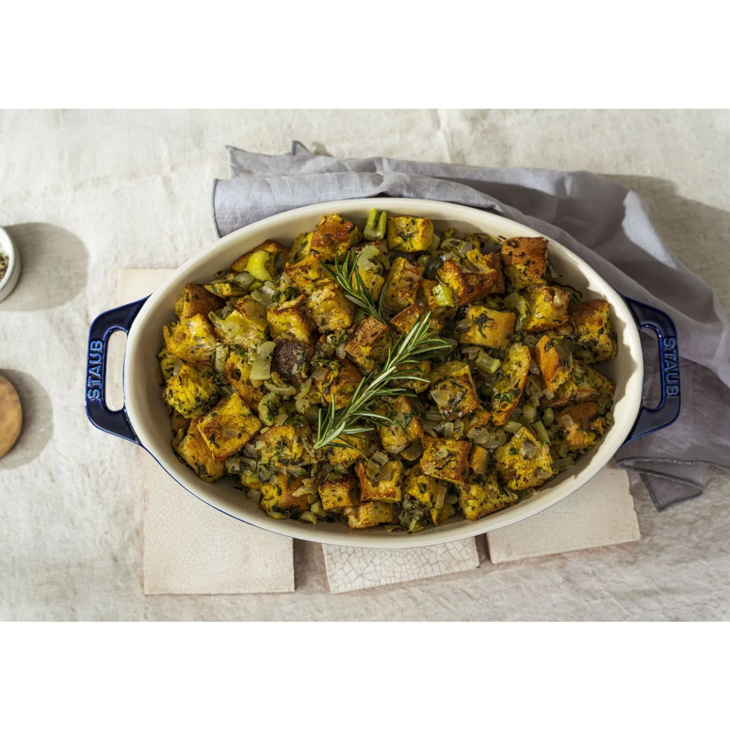 3-pc, Mixed Baking Dish Set, dark blue