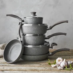 10-pc, Non-stick, Pots And Pans Set