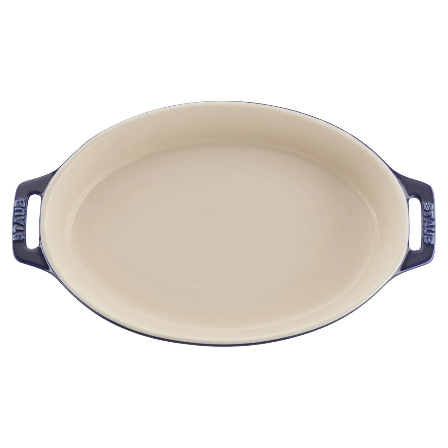 2-pc, Oval Baking Dish Set, dark blue