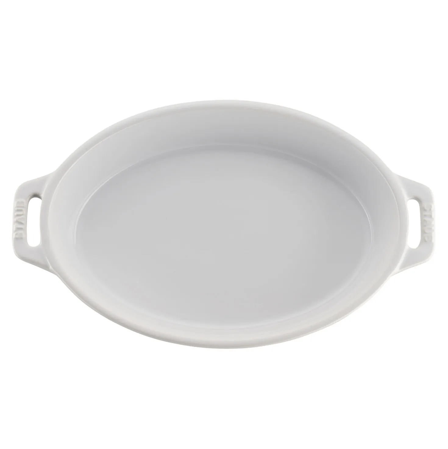2-pc, Oval Baking Dish Set, white