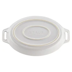 2-pc, Oval Baking Dish Set, white