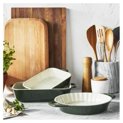 3-pc, Ovenware set, basil