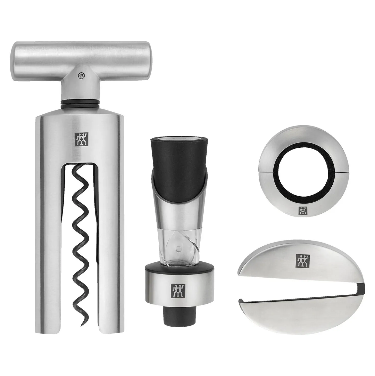 4-pc, 4-pc Sommelier 18/10 Stainless Steel Wine Tool Set
