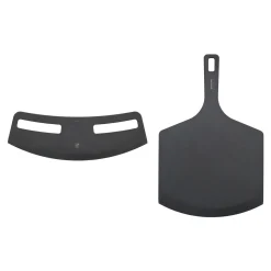2-pc Pizza Peel And Cutter Set, Fiber Wood