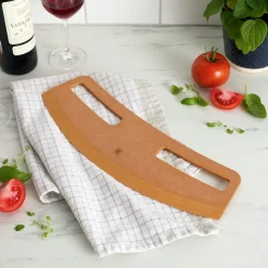 2-pc Pizza Peel And Cutter Set, Fiber Wood