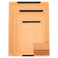 4-pc Plant Fiber Cutting Board Fiber Wood