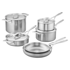 10-pc, Pots And Pans Set