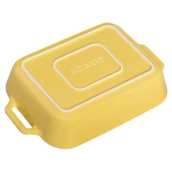 3-pc, Rectangular Baking Dish Set, citron