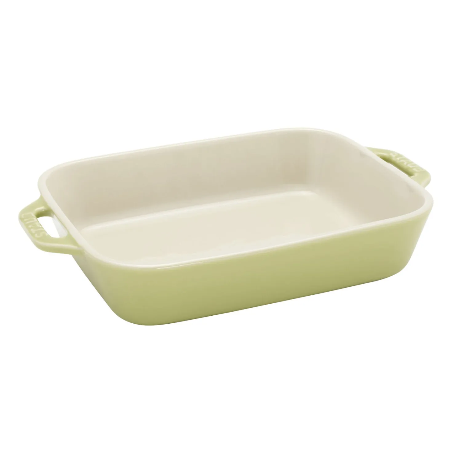 3-pc, Rectangular Baking Dish Set, light green