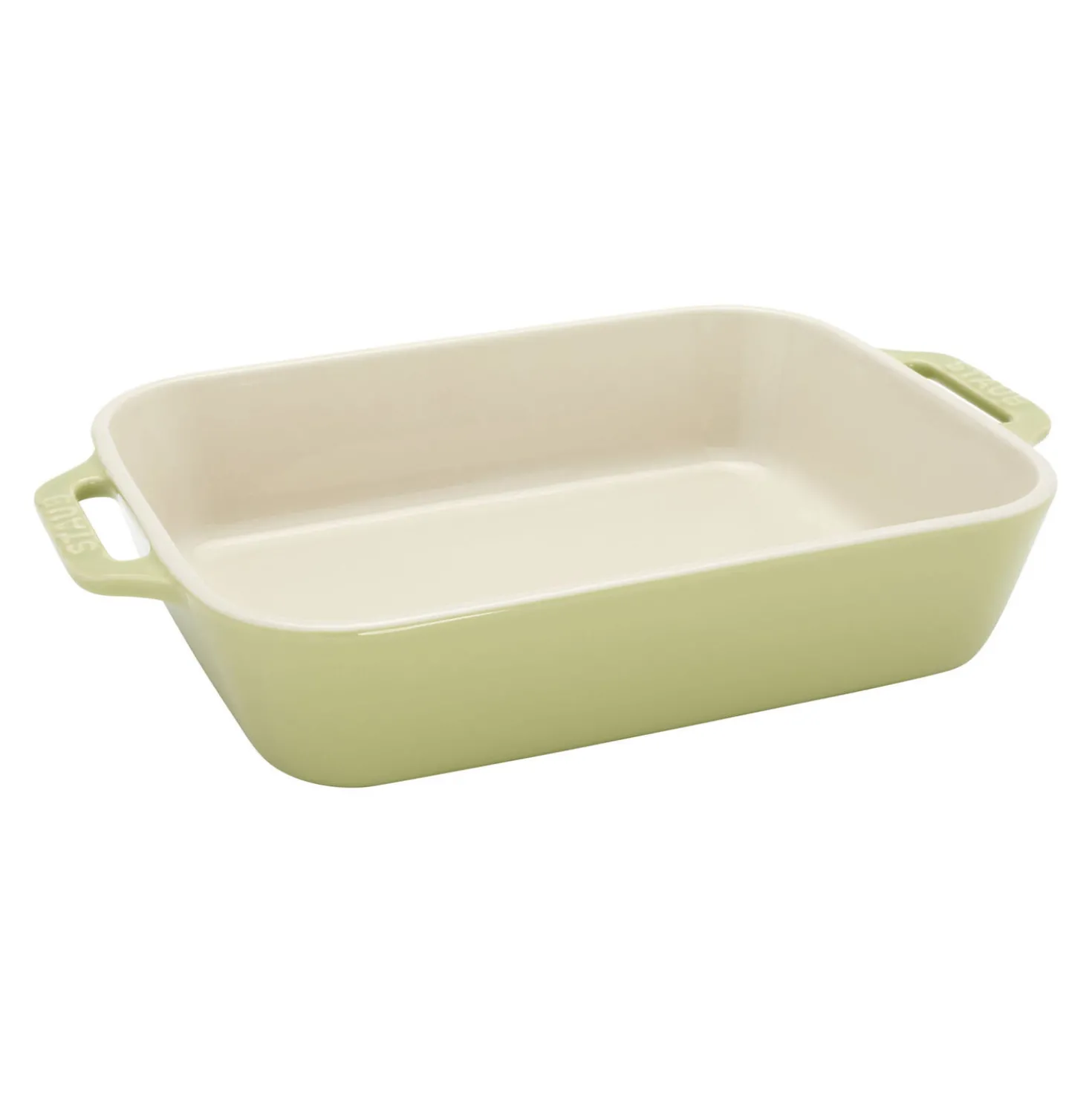 3-pc, Rectangular Baking Dish Set, light green