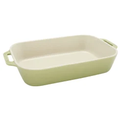 3-pc, Rectangular Baking Dish Set, light green