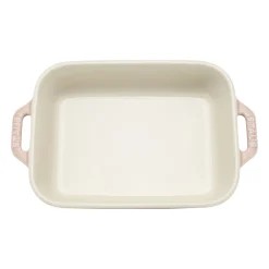 3-pc, Rectangular Baking Dish Set, light pink
