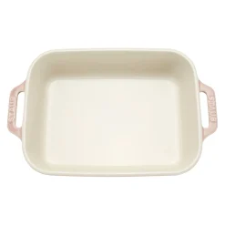 3-pc, Rectangular Baking Dish Set, light pink