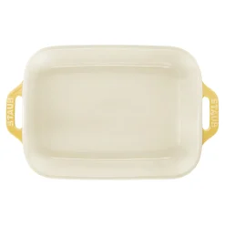 2-pc, Rectangular Baking Dish Set, citron
