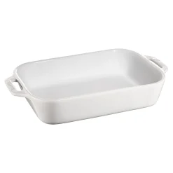 2-pc, Rectangular Baking Dish Set, white