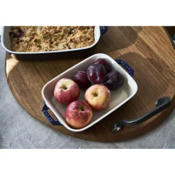 2-pc, Rectangular Baking Dish Set, dark blue