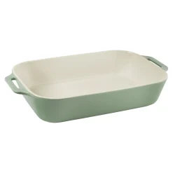 3-pc, Rectangular Baking Dish Set, eucalyptus