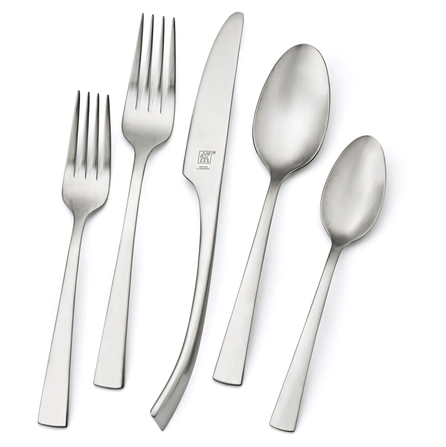 45-pc Satin Flatware Set, 18/10 Stainless Steel