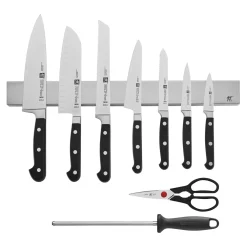 10-pc, Set with Stainless Magnetic Knife Bar